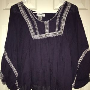 Bohemian shirt hand-made in India!